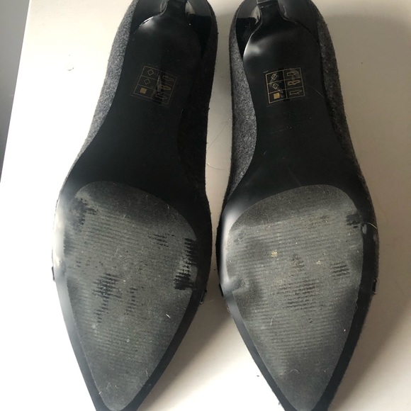 Nine West size 9 grey heels - Picture 2 of 3